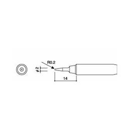 HAKKO Soldering Tips 900M-T-SB, Tip for the 900M/907